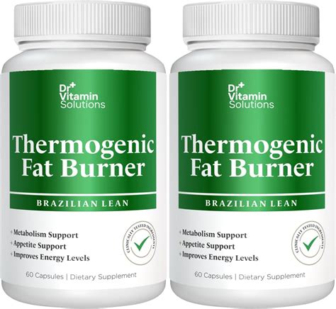 Amazon.com: Dr Vitamin Thermogenic Fat Burner Brazilian Lean, Weight ...