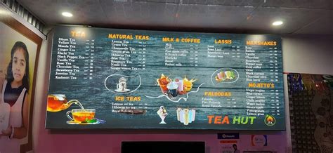 Menu at TEA HUT, Kumbakonam