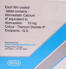 Lipicure-10 Tablet: Uses, Side Effects, Price, Dosage & More Info ...