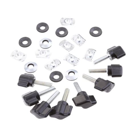 Anbau 8 Sets Quick Remove Hard Top Fasteners Nuts Bolts Kits Fit for ...