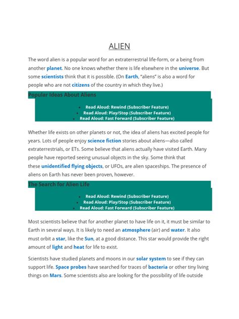 Alien PDF 的图像结果