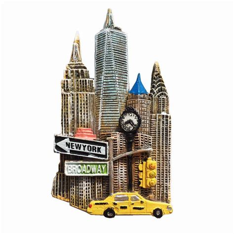 Compare Lowest Prices NEW YORK Travel Souvenir Flexible Fridge Magnet ...