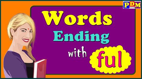 ful suffix words | Suffix Ful | Family Words "ful" | Words Ending with ...