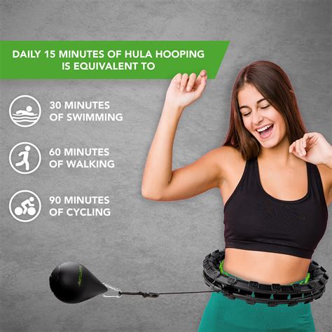Adjustable Hula Hoop including weight - Standard - Tunturi New Fitness B.V.