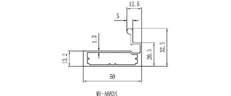 EP-803H-THP-CP CP Finish T-Handle For 50 mm Frame Profile - 3000 mm | null