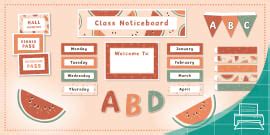 Donut Classroom Display Pack | Printable | South Africa