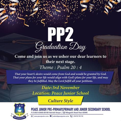 Graduation and Cultural Day, Peace Junior School, Nairobi, 3 November ...