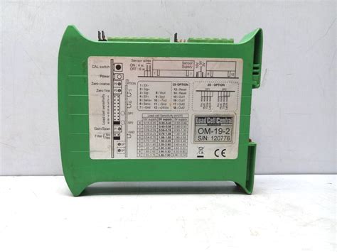 Load Cell Central OM-19-2 Amplifier Transducer – S N Marine