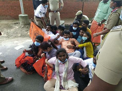 TN Police Arrests ABVP's National General Secretary, 35 Others For ...