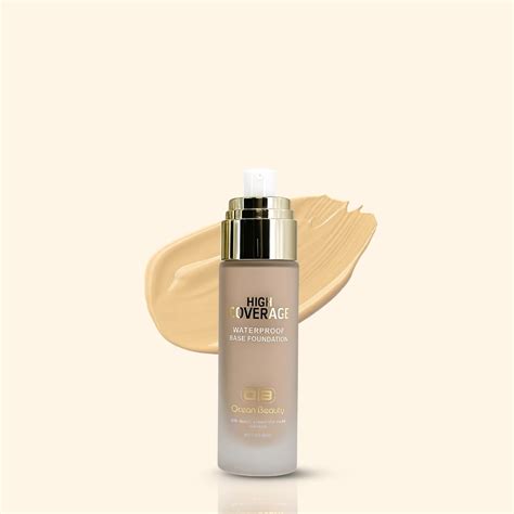 Ocean Beauty High Coverage Waterproof Base Foundation,With SPF 25 PA++ ...