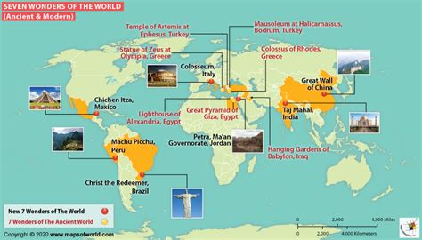Old 7 Wonders of the World Map 的图像结果