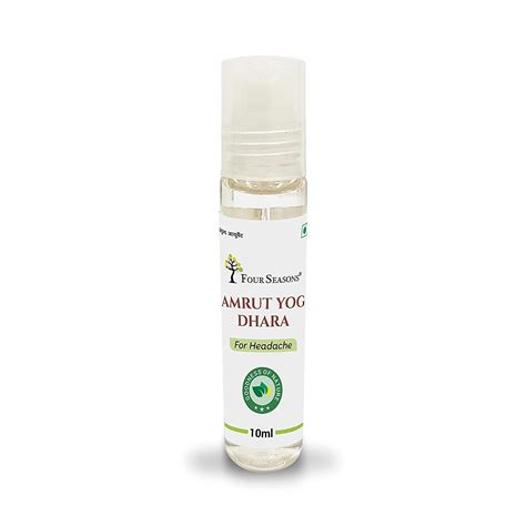 Four Seasons Ayurvedic Amrut Yog Dhara for Headache Faster Relaxation ...