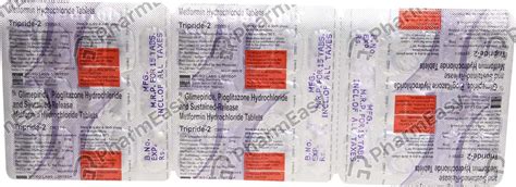 Tripride 2mg Strip Of 15 Tablets: Uses, Side Effects, Price & Dosage ...