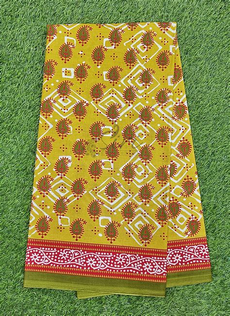 Latest Siri Elegant Printed Pure Cotton Saree – Siri Sarees