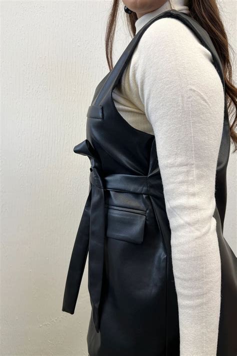 Dark Diva Black Leather Jacket - Nolabels.in