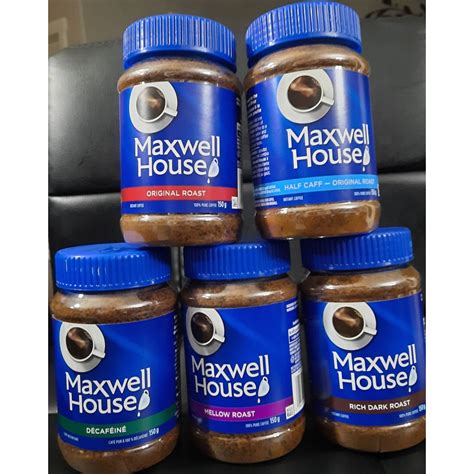 NEW and ORIGINAL - Maxwell House Instant Coffee 150g ( Original Roast ...