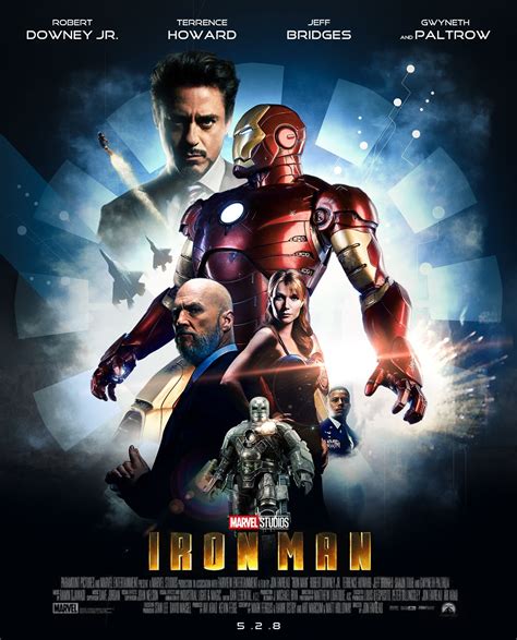 Iron Man Movie Poster Design