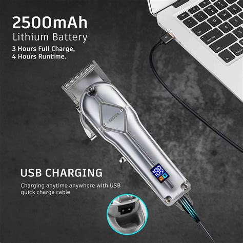 Nova NHT 1068 Runtime: 240 min Trimmer for Men | Hair Clipper – Nova India