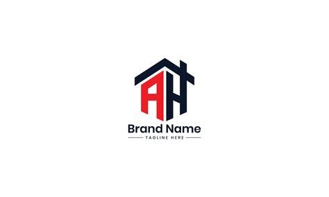 AH initial monogram logo with shape style, real estate logo design ideas Pro Vector 20646248 ...