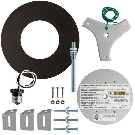 The Can Converter 7-in Incandescent Remodel or New Construction Matte ...