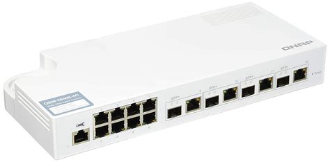 QNAP QSW-M408-4C 10GbE Managed Switch, with 4-Port 10GbE SFP+/RJ45 ...