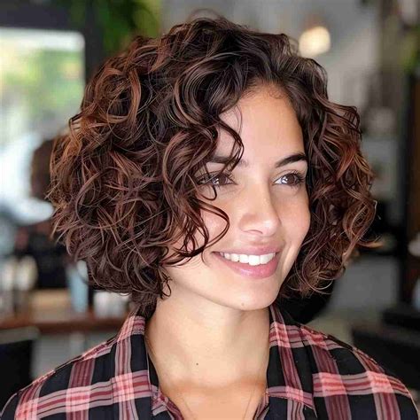 Short Layered Haircuts For Curly Hair