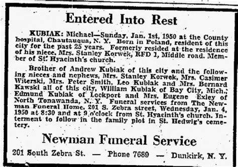 Obituary-Jan-03-1950-1294917 | NewspaperArchive
