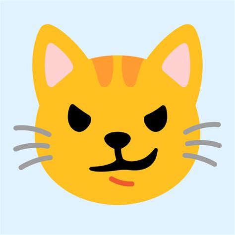 Emoji 😼 Cat with wry smile: Meaning and Details