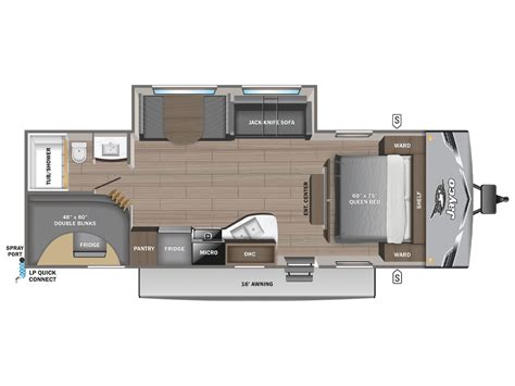 Popular Arctic Fox Travel Trailer Floor Plans