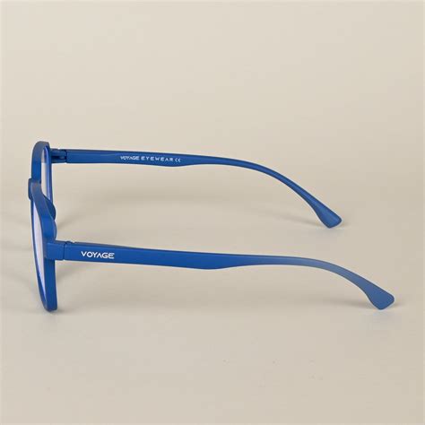 Voyage Air Royal Blue Square Eyeglasses for Men & Women (TR02MG4544-C9 ...