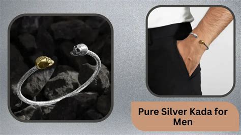 Pure Silver Kada for Men | Bold & Timeless Style