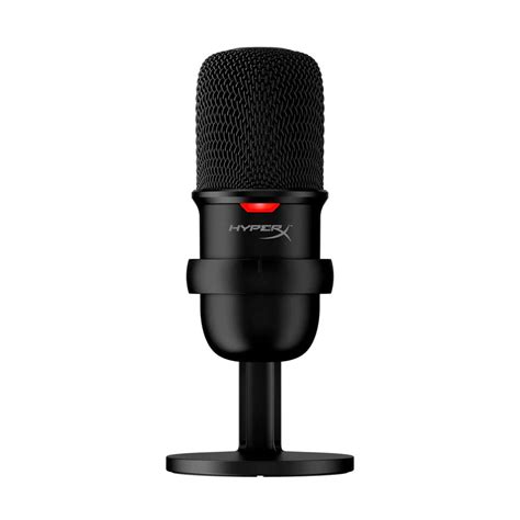 HyperX SoloCast Microphone (Black) – Cardioid, USB, Tap-to-Mute ...