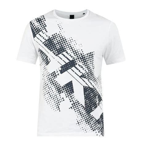 Buy Men White Printed T-Shirts Online - 784660 | The Collective