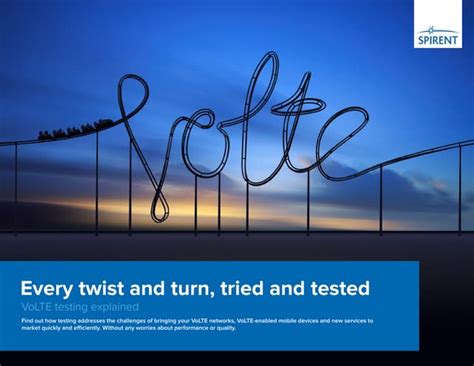 Image result for Volte Test