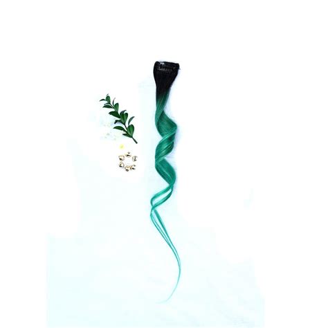 Women's Real Original Human Hair | Colour Streak Hair Extensions Clip ...
