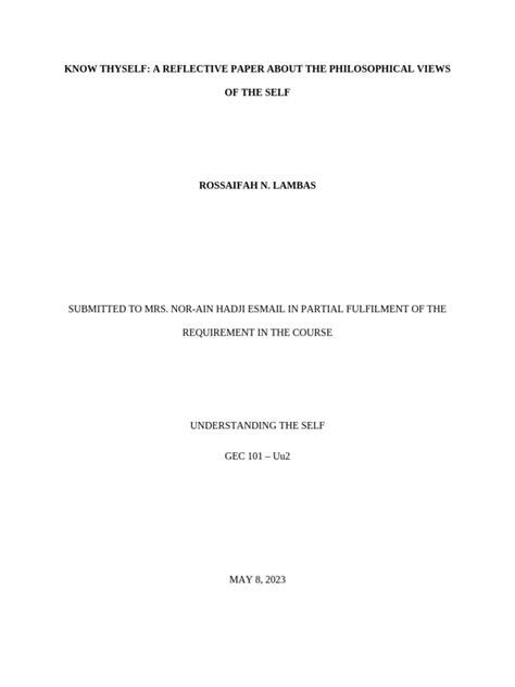 Image result for Reflection Paper