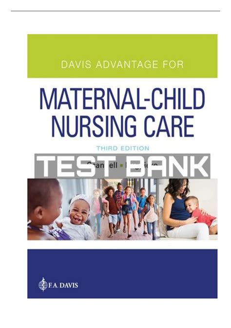 Davis Advantage for Maternal-Child Nursing Care 3rd Edition Scannell ...
