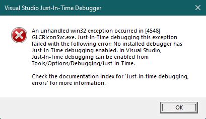 jitDebugging Error Windows 1.0 的图像结果