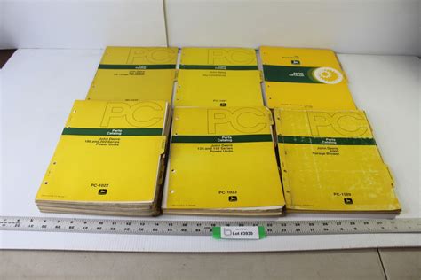 John Deere Parts Catalogs (Stack Mover, Hay Conditioner, Power Units)