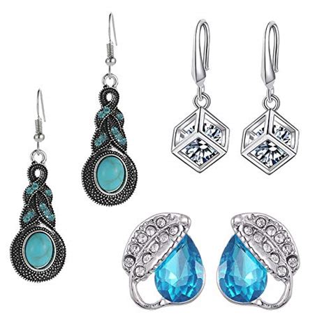 Sukkhi Classy Brass Oxidized Silver Swarovski Crystal Rhodium Plated ...