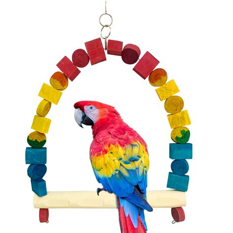 Congo 78X50cm Scarlet Macaw Colour Swing for Macaws (Piece of 1) – CONGO