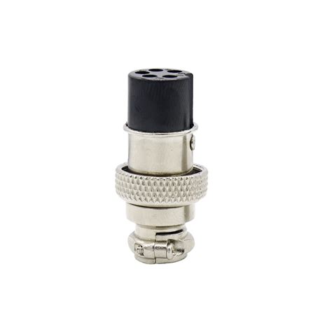 Electronic Spices GX16 Female 5 Hole 5a Metal Aviation Connector Pack ...