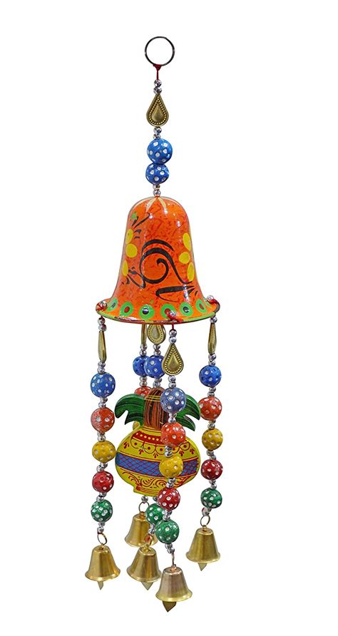 Baal Decorative Kalash Design Single Bell Wind Chime for Your Home and ...