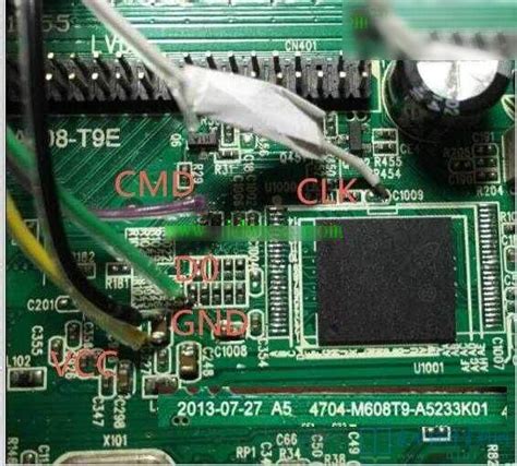 乐视S40(801)液晶电视EMMC点位图 - 家电维修资料网