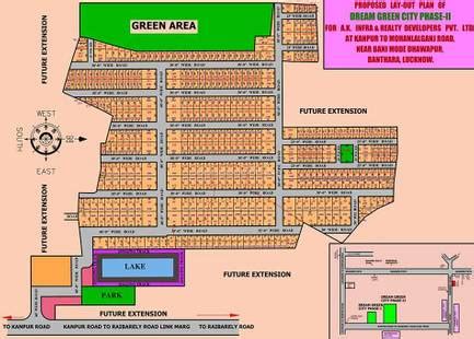 Dream Green City Phase II in Kanpur Road, Lucknow: Price, Brochure ...