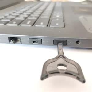 USB Port Blockers 10-Pack Locks with Key, Removable Type-A USB Security ...