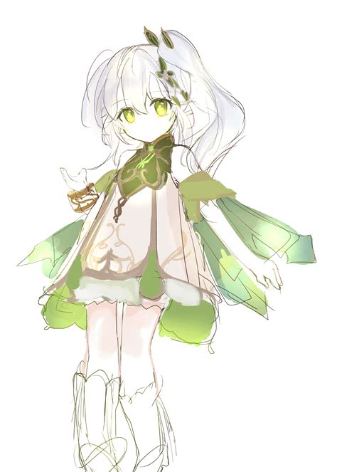 Nahida splash sketch - Sagiri : r/Genshin_Impact_Leaked