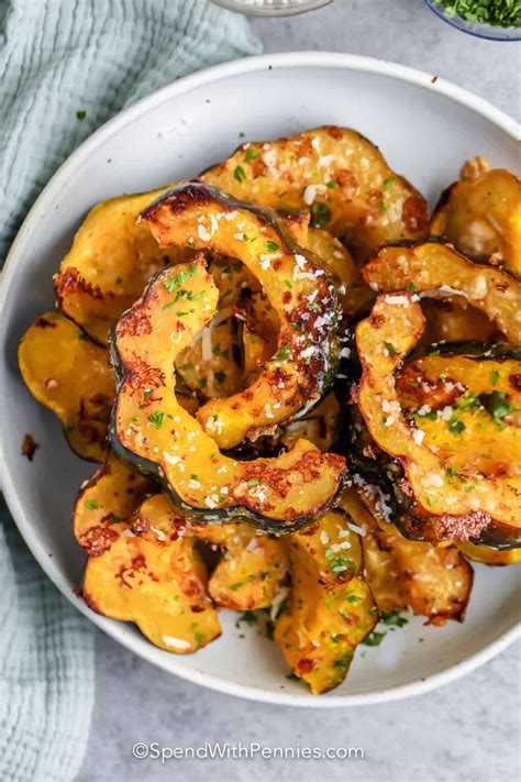 Microwave Acorn Squash - Spend With Pennies