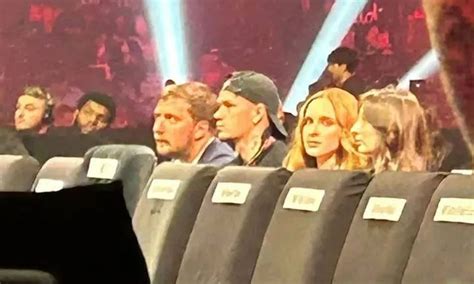 Mykhailo Mudryk is spotted ringside ahead of Oleksandr Usyk versus ...