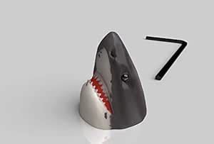 Xentric Guitars - OCEAN ANIMALS Great White Shark Guitar Knobs 6mm (1 ...